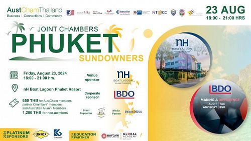 Phuket Sundowners: Вечер торговых палат под эгидой AustCham
