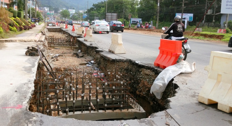 Столичный инженер обеспокоен затянувшимся ремонтом на Bypass Rd