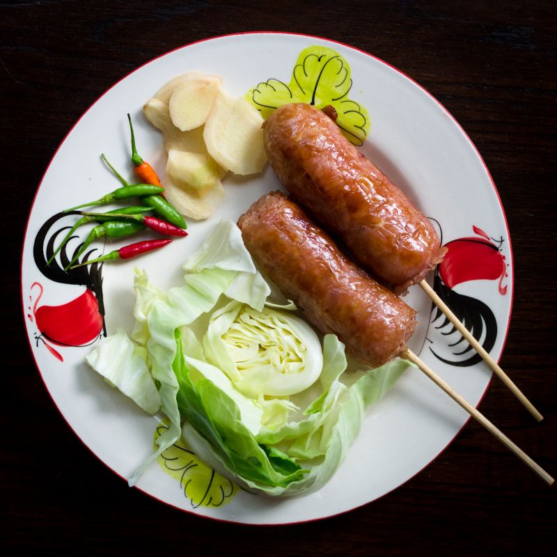 Вкус улицы: Колбасный привет с тайского севера