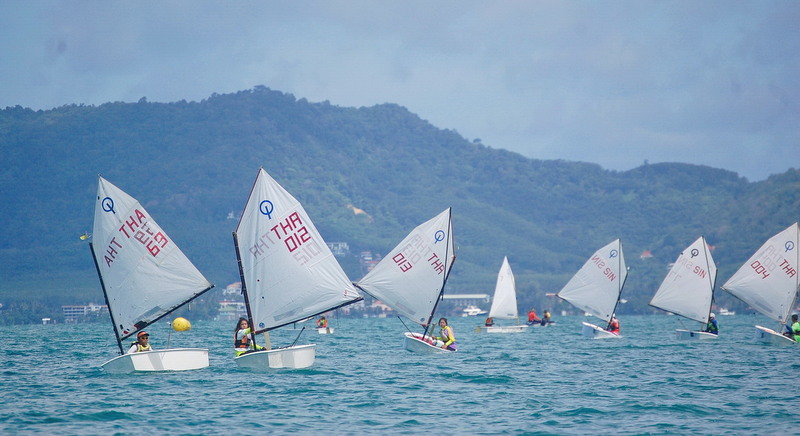 На Пхукете дан старт Phuket Dinghy Series '16