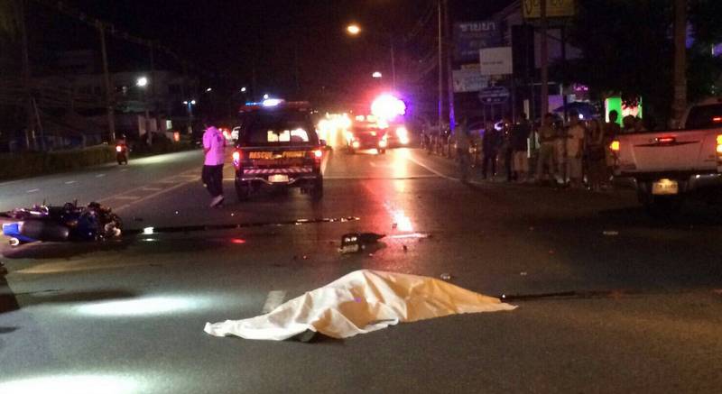 Гражданин Великобритании погиб в аварии на Kwang Rd.