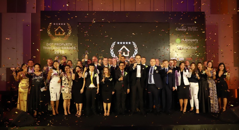 Blue Horizon, TBD и Utopia отличились на премии Dot Property Thailand Awards 2018