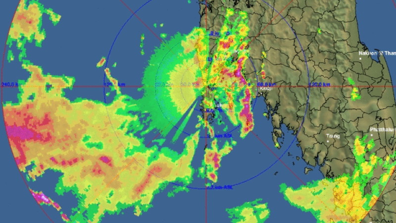 Метеорологическое предупреждение на Пхукете остается в силе