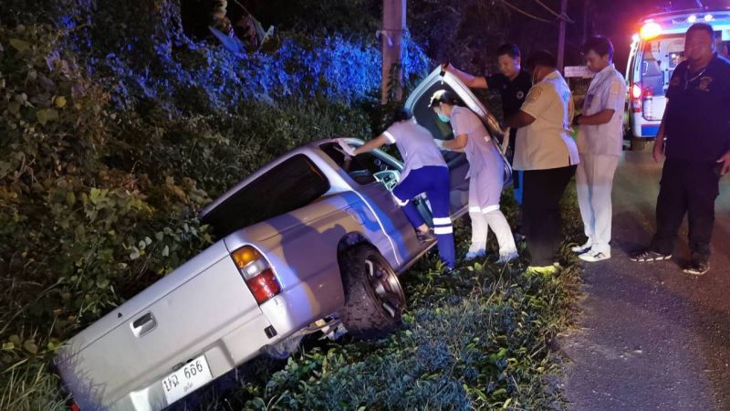 Водитель погиб в ночной аварии в Таланге