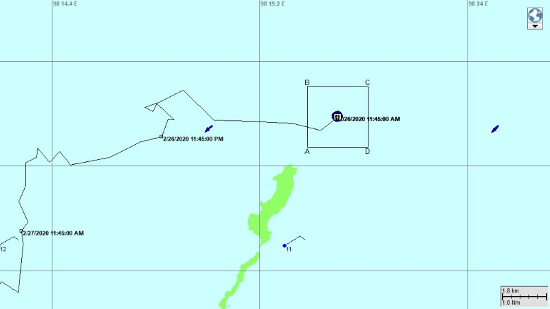 Рыболовецкое судно затонуло у берегов Пхукета, один из моряков пропал