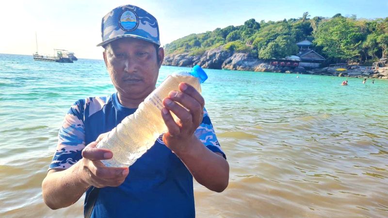 Морскую воду на Пхукете проверяют на загрязнение