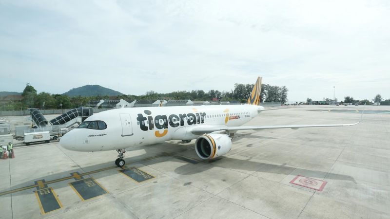 Лоукостер Tigerair начал полеты Тайвань-Пхукет