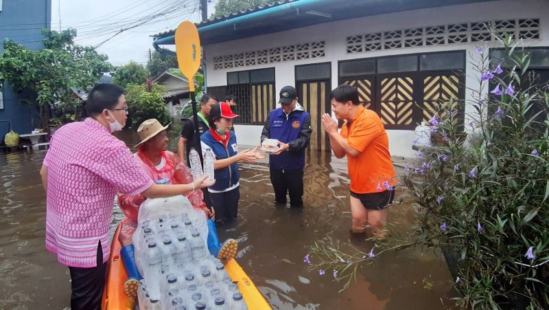 В Рассаде начались работы по организации отвода воды с Soi Phanieng в Самконге