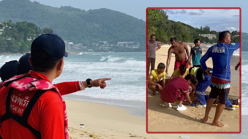 Бесплатный тренинг по безопасности на воде для детей пройдет 27 июля в Патонге, ближайший курс подготовки спасателей запланирован на 22-24 июля. Фото: RTN 3rd NAC, Surin Lifeguard Service