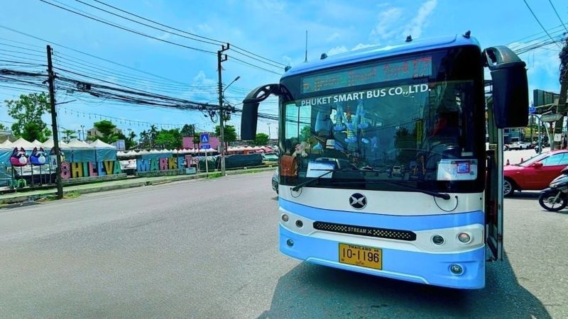 Запуск смарт-баса из Тауна в Патонг назначили на 10 октября. Фото: Phuket Smart Bus Facebook